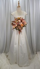 Seaside Gathering Faux Silk Wedding Bouquet