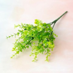 US 5pcs Faux Greenery Eucalyptus Artificial Plant Perfect for Home/ Garden Decor