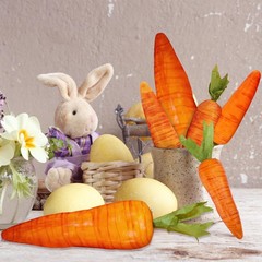 12 Pcs Easter Artificial Carrots Decorative Orange Foam Carrots Lifelike Simulat