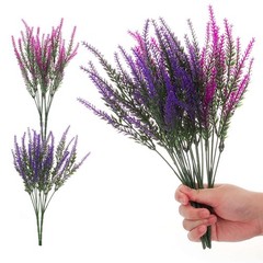 2-10 Bundles Artificial Flower Fake Plants Lavender Hanging Garden Wedding Decor