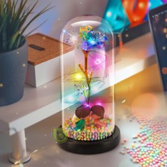 Eternal Rose Flower LED Enchanted Galaxy Rose LED Light Valentine’s Gift