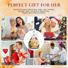 Gifts for 3.86*5.91 inch, Champagne (Rose, Austin, Baby’s Breath, Hydrangea)