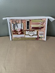 Kate Aspen Burgundy Blush Floral Wedding Day Survival Kit