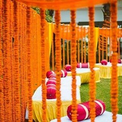 Wholesale Lot Artificial Mango Marigold Garlands Vine Wedding Indian Decoration