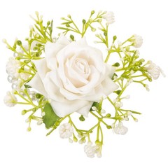 Set of 1 Adjustable Reusable Wrist Corsage for Weddings and Engagement Parties