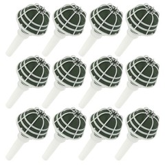 18Pcs Hand Tied Wedding Bouquet Holder with Stable Floral Base for Bridal Use