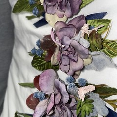 Wedding /Special Occasion Corsages Blue Purple Earth Tones 1 Large 7 Small