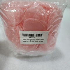 Serwalin 300 Pcs Organza Fake Flower Petals for Valentines Weddings, Peach Pink