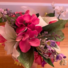 Handmade Wedding Bouquet Bridal Bouquet Faux Floral Wedding Bouquet