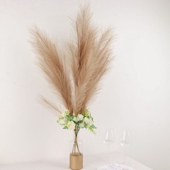 44″ Silk Pampas Grass Artificial Plant SPRAYS STEMS Party Events Decorations