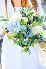 Artificial Flowers Combo Box Set,Silk Fake Flowers Roses Bridal Bouquets