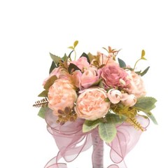 Bride Bridesmaid Wedding Bouquet,Artificial Flowers Elegant Artificial Romantic