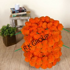 Orange Marigold Wedding Decor Vine Flower Diwali Decorative Wall Hanging Garland