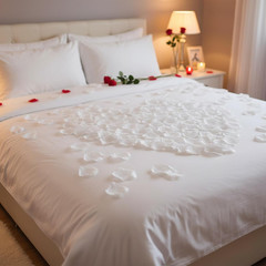 1000 Pcs Rose Petals Artificial Silk Flower Petals Romantic Decorations for Wedd