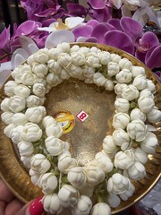 1 Mulam 16” Mallipoo Natural Looking Handmade Jasmine Flower Gajra G3