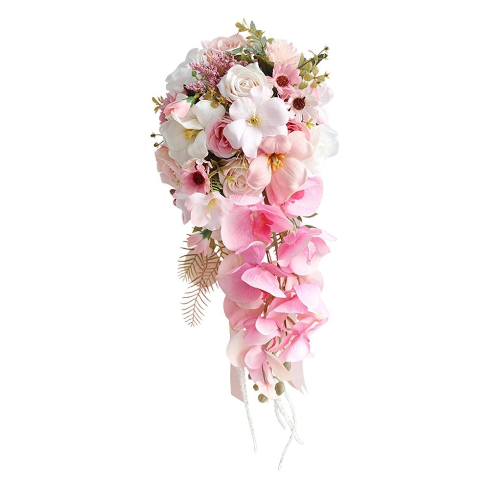 Bouquet Artificial Flower Handheld Decoration Floral Bridal Bouquet for