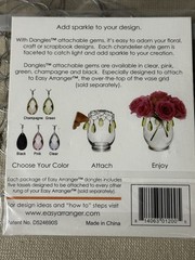 Flower Arranging Tool Easy Arranger & Clear Easy Arranger Dangles