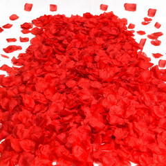 1500 PCS Red Rose Petals Flower Artificial Fake Silk Rose Petals Decorations for