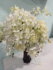 wedding bouquet bridal artificial High Quality silk flowers Bride