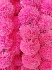 Pack of 10 Artificial Marigold Flower for Decoration genda phool for Decoration