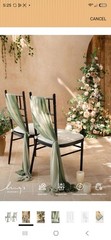 Ling’s moment Artificial Rose & Eucalyptus Aise Decor Green/White Drapes