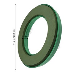 Round Ring Oasis Wet Floral Foam Wreath Flower Sucker Engagement Decoration Car