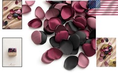 Romantic Silk Petals for Wedding Centerpieces