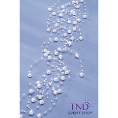 5’ FILAMENT PEARL GARLAND STRAND STRING FLORAL CENTERPIECE WEDDING DECORATION