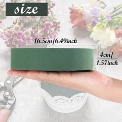 6Pcs Flower Foam Blocks,6.5Inch Round Dry Floral Foam for Artificial6631