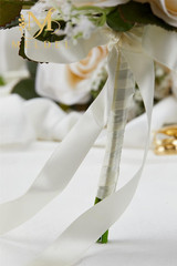 6.5″ Ivory Bridesmaid Bouquet Set of 6 – Elegant Artificial Flowers