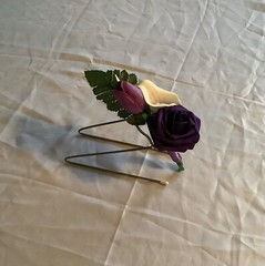 rose, calla lily and tulip corsage…you pick colors