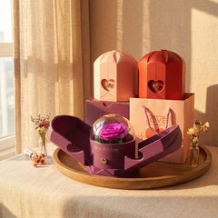 Mothers Day Gifts for Mom，Heart I Love You 18 inches, Purple