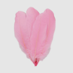 Pink Goose Feathers 6-8″ 12 Pc Wedding Millinery Crafts Decoration