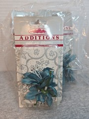 Add On Blooms, Bridal Additions, Tiger Lilly Teal, 4 Packages, New