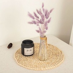 LAVENDER 50 Stems 15″ Rabbit Tail Dried Natural Pampas Grass SPRAYS Party Events