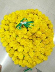 10 PC Lot Wedding Artificia Marigold Decoration Home Party Garland Flowers Vine
