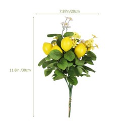 Flowers Artificial Floral Arrangements Floral Bouquet Picks Faux Bonsai Plant