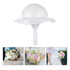 Hemispherical Support Material Wedding Flower Bouquet Holder Bride Hand