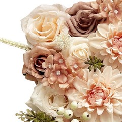 Artificial Flowers Box Set for Table Centerpieces Indoor Outdoor Ornament