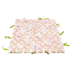 Artificial Flower Wall Panel Silk Rose Wall Mat Backdrop Wedding Holiday Decor