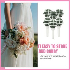 6pcs Wedding Flower Bouquet Holders for Arrangement and Support