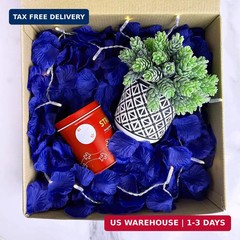 Winlyn 3000 Pcs Royal Blue Silk Rose Petals – Scented Ready-to-use Separated Rea
