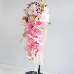 Waterfall Wedding Bouquet Bridesmaid Bouquet Elegant Decorative Bride Flower for