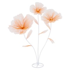 Large Artificial Wedding Flowers Three-headed Wedding Decorative Height:170cm