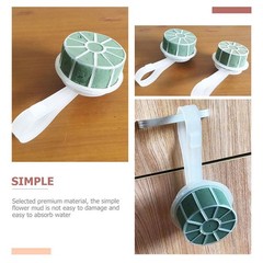 4Pcs Handheld Bridal Floral Handles Plastic Flower Holders for Wedding Decor