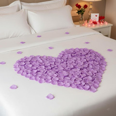 1000 Pcs Rose Petals Artificial Silk Flower Petals Romantic Decorations for Wedd