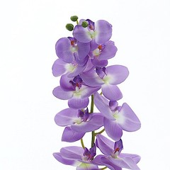 2 LAVENDER 40″ tall Faux Silk Orchid Flowers Sprays Stems Wedding Decorations