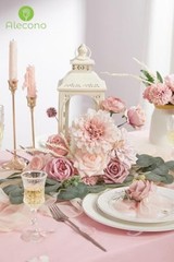 Artificial Flowers, Dusty Pink Silk Fake Flowers for DIY 1 A Dusty Pink