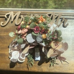 Bridal Wedding Large Bouquet Budget Friendly Faux Flowers White Pink Purple