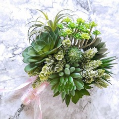 2 PCS Bridal Bouquet Holder With Foam Base